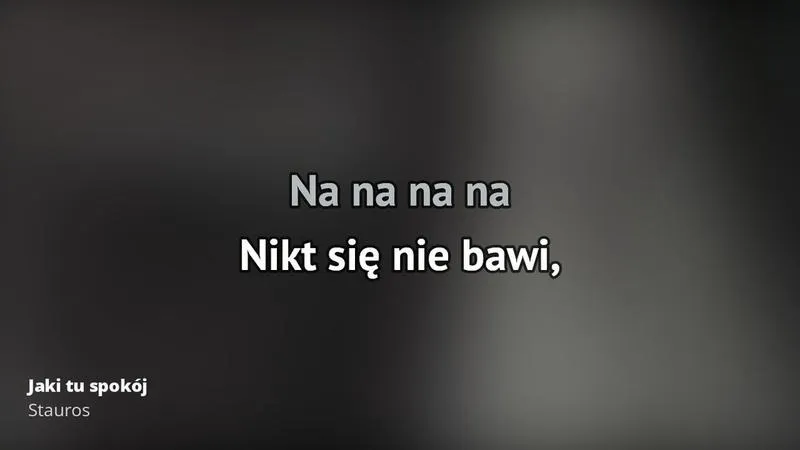 Odkryj pełne słowa i znaczenie: Tekst piosenki "Jaki tu spokój" wnikliwa analiza utworu