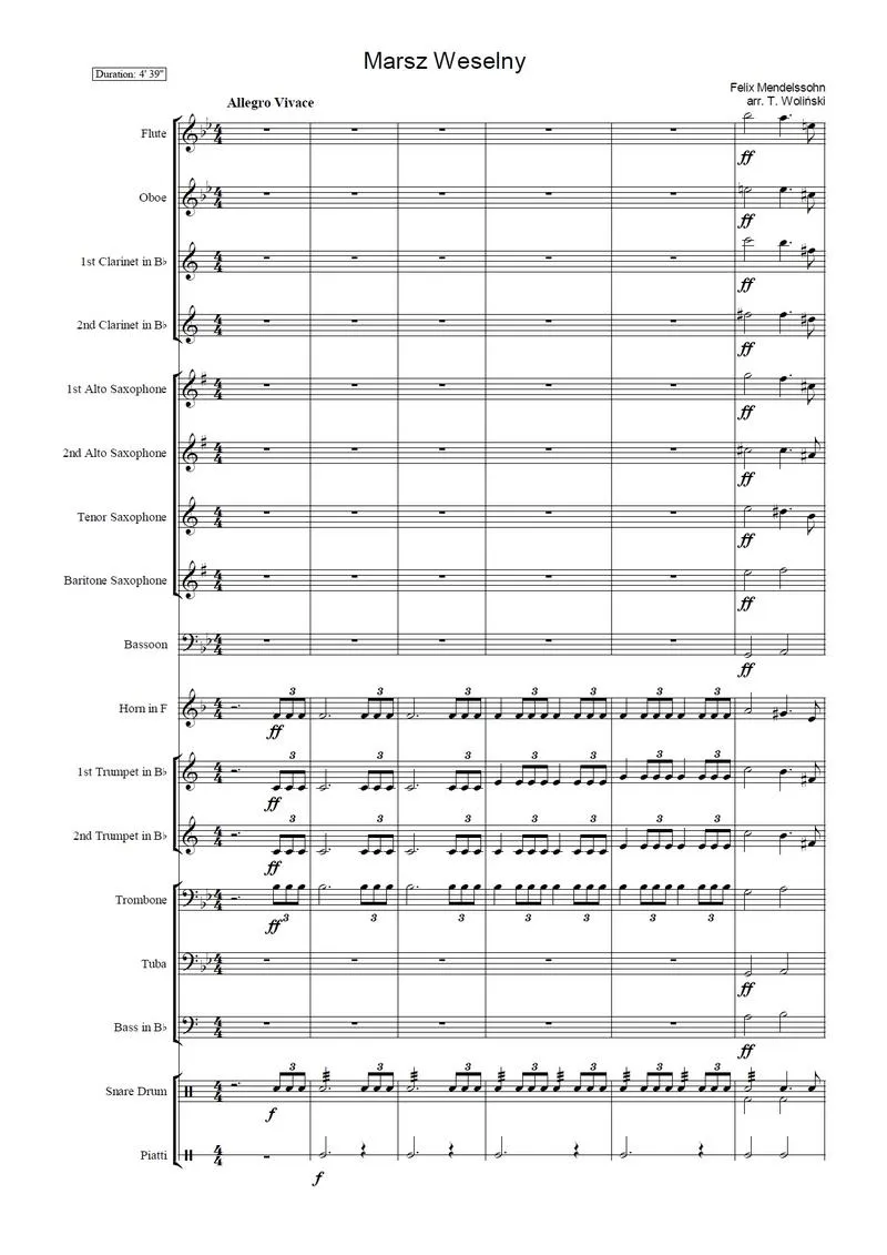 Aranżacje utworów weselnych