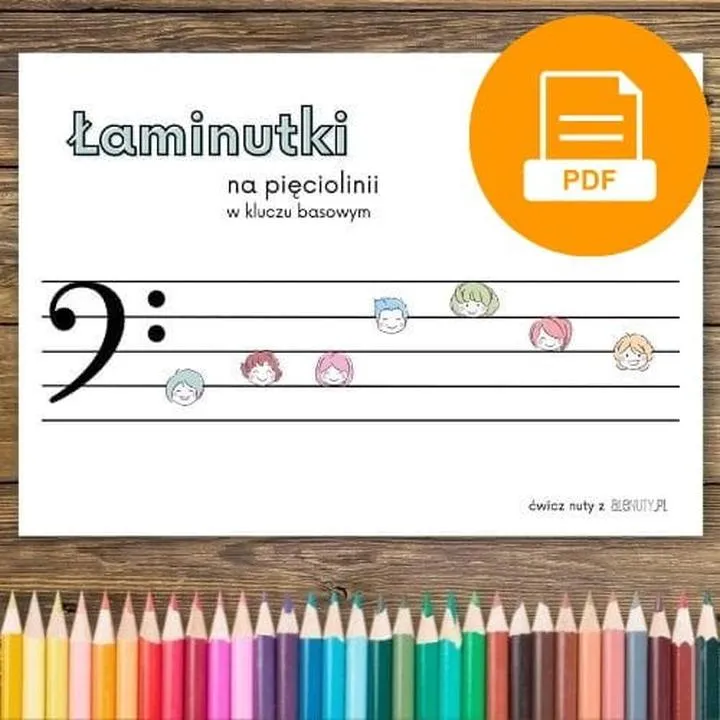 Klucz basowy i wiolinowy