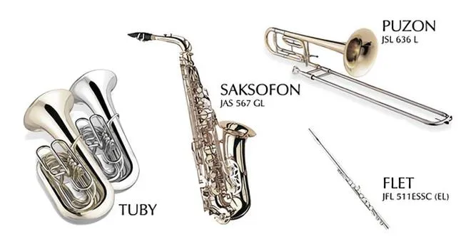 Materiał instrumentów dętych