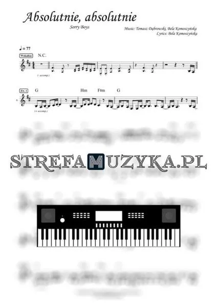 Nuty na keyboard