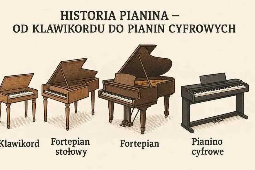 Struny fortepianu